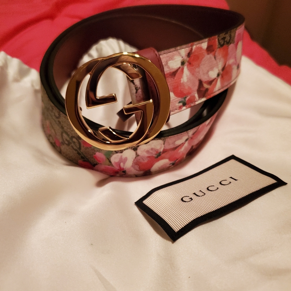 GG Blooms Floral Belt 85/34
